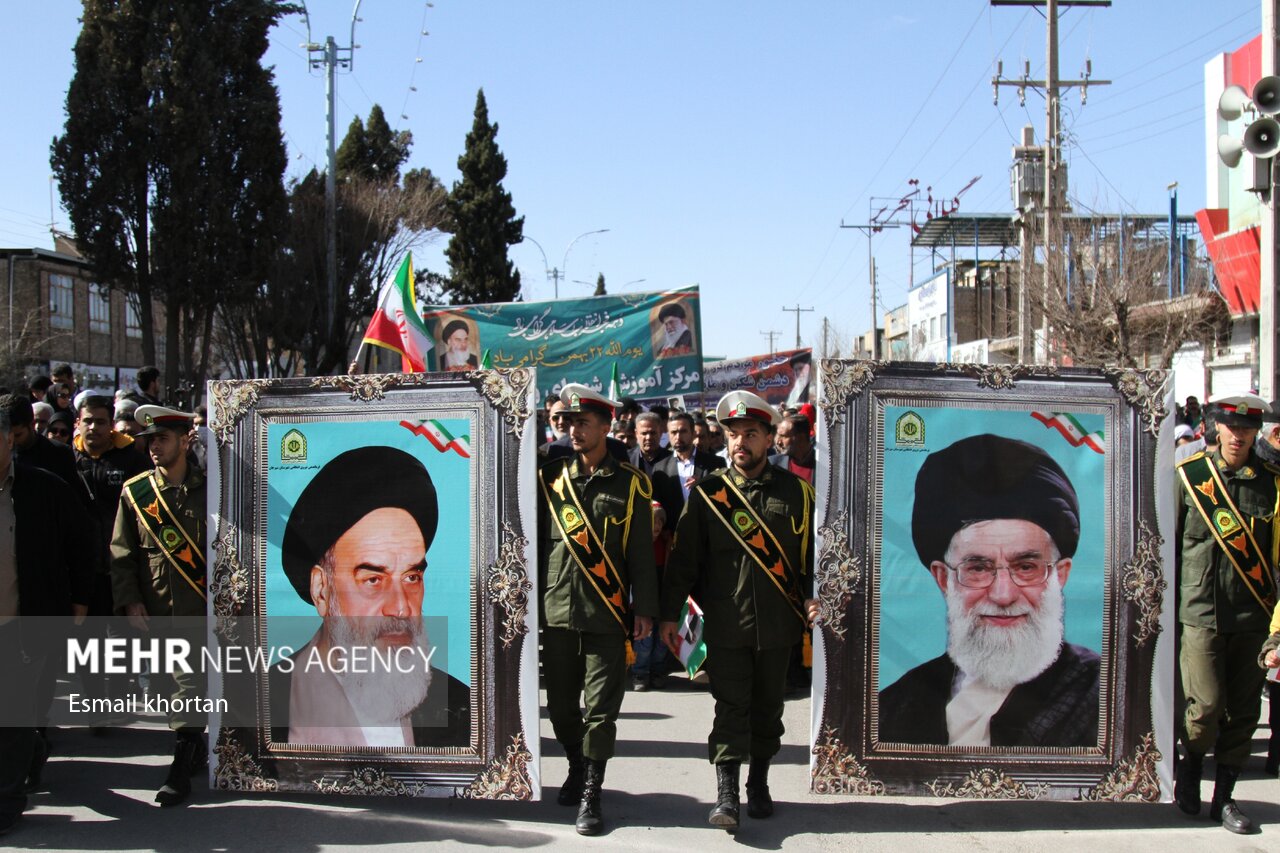 مردم دیار «حاج قاسم» در ٢٢ بهمن حماسه ای دیگر آفریدند