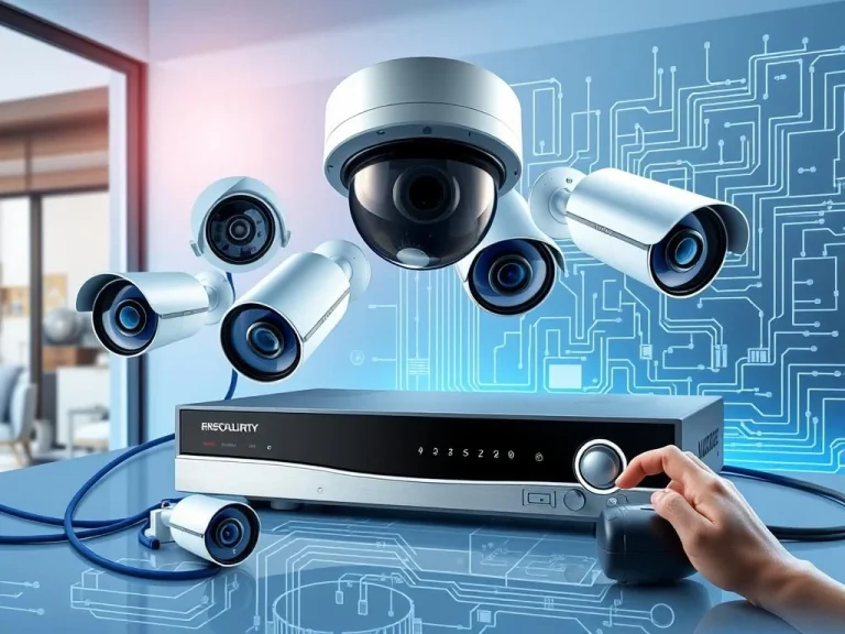 آموزش نصب دوربین مداربسته با استفاده از دستگاه ضبط DVR