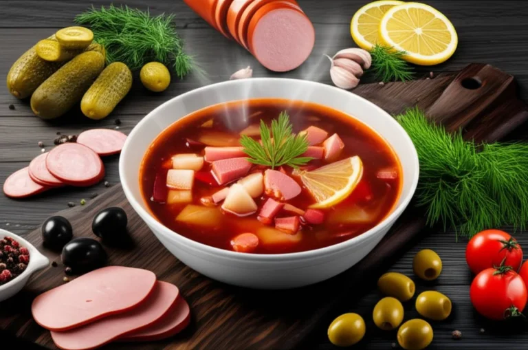 سالیانکا: طرز تهیه و طعم بی نظیر سوپ روسی