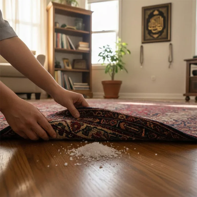 ریختن نمک زیر فرش برای چشم زخم + صحت دینی و نظر علما
